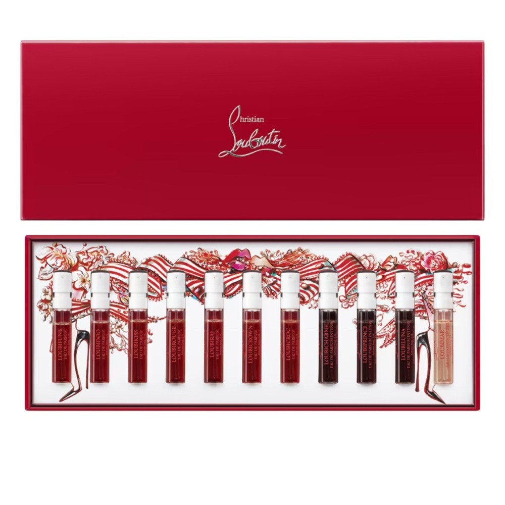 The Christian Louboutin 11 * 2 Ml Eau De Parfum Collection Set